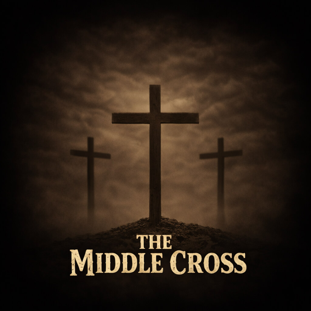 Cover art for The Middle Cross spoken version